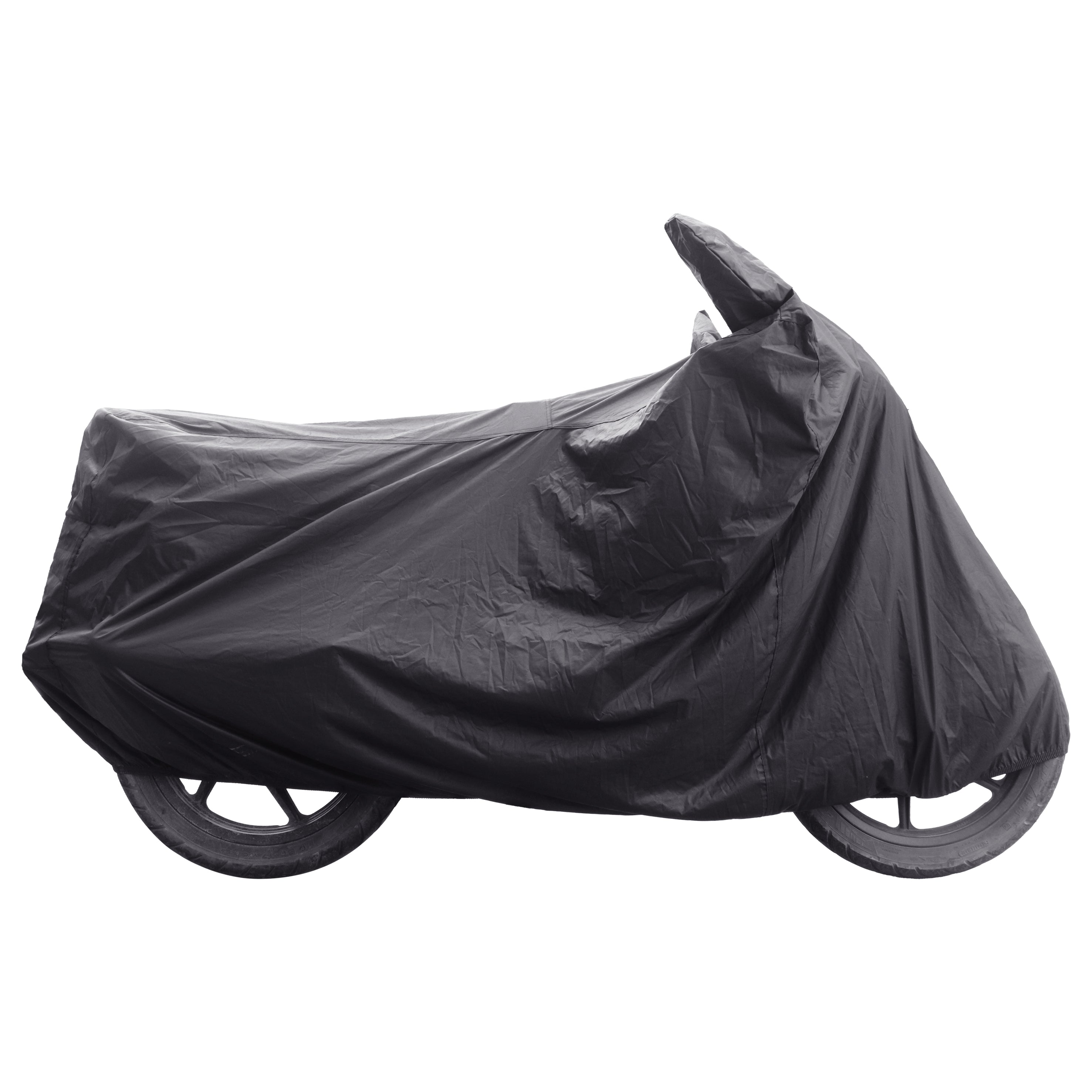 TVS Racing Premium Universal Bike Cover | Color; Black